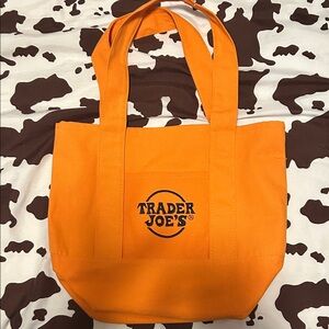 Trader Joe's Orange Tote Bag